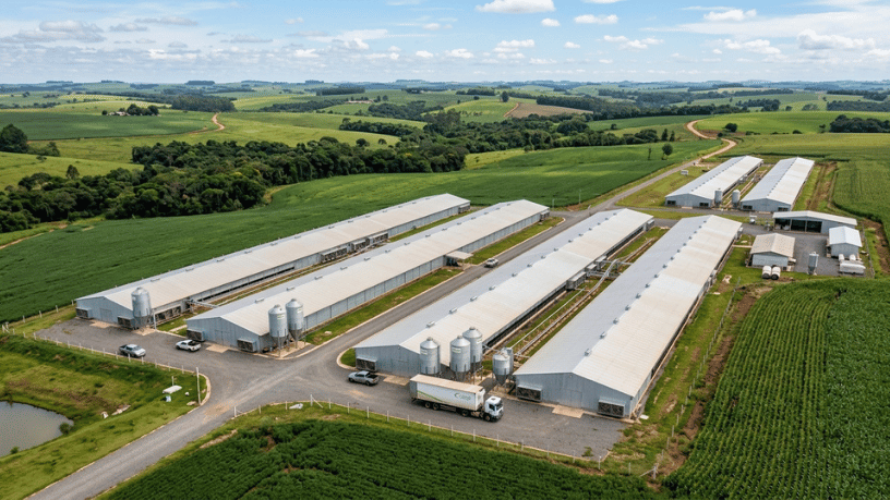 Paraná lidera produção de frangos no Brasil e setor avícola ganha força no campo e na economia do Estado
